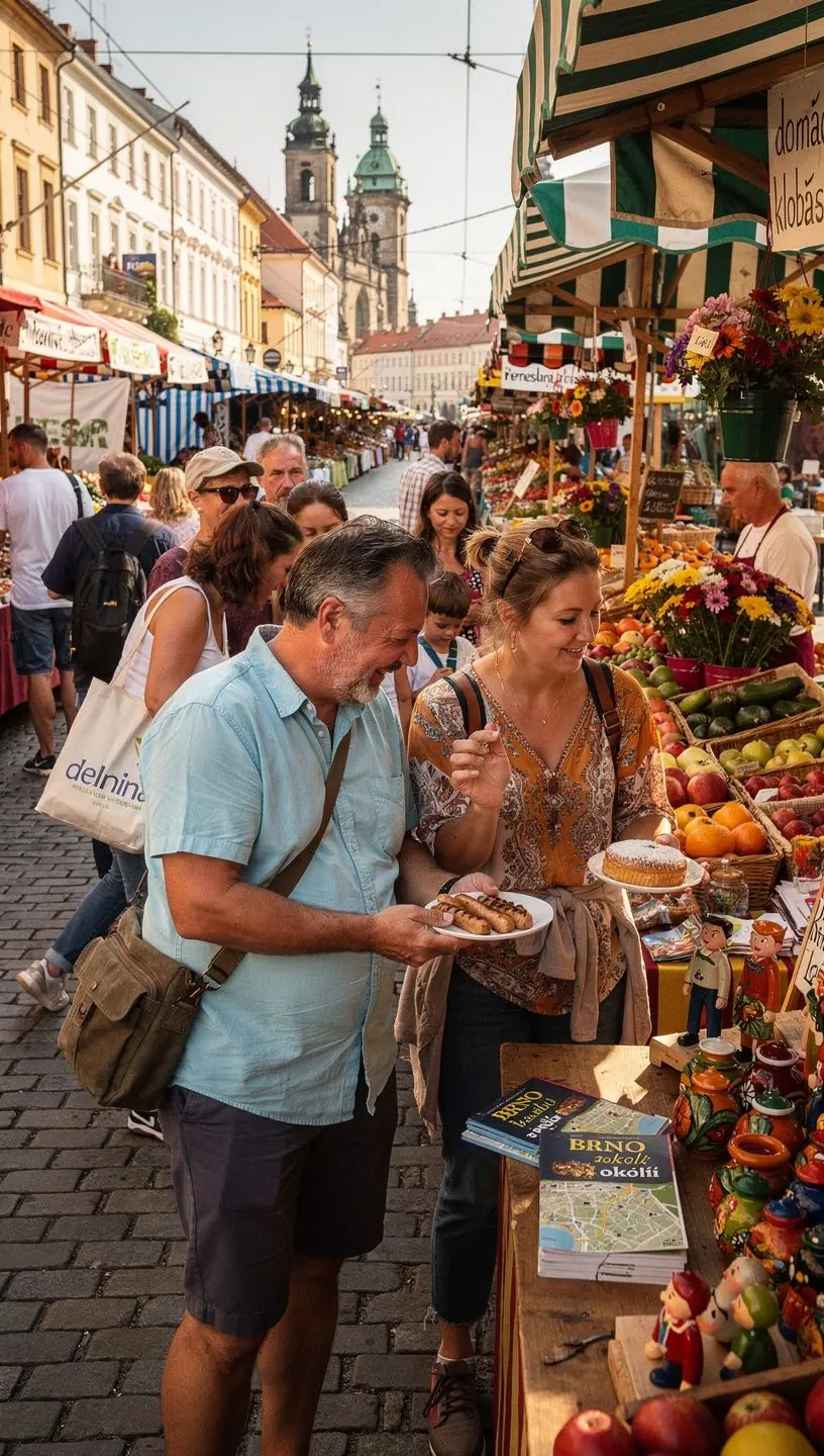 Rodina na výletě v přírodním parku Podyjí.